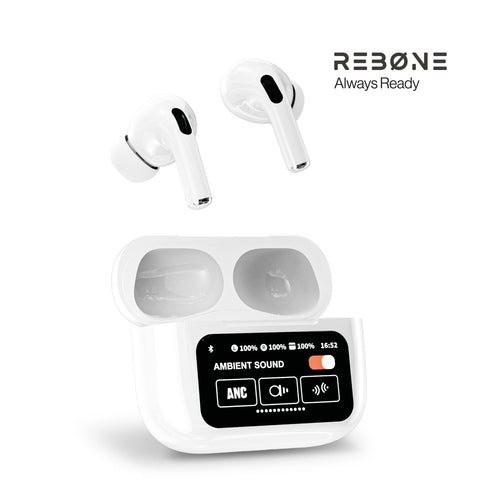 REBØNE Sound Pro draadloze oordopjes wit